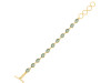 Green Amethyst Bracelet GRA-RDB-114-CUT.