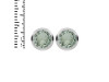 Green Amethyst Stud Earring GRA-RDE-1244.
