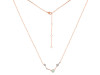 Aries Zodiac Star Constellation Green Amethyst & White Topaz Necklace GRA-RDN-488.