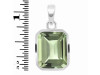 Green Amethyst Pendant GRA-RDP-461.