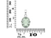 Green Amethyst Pendant GRA-RDP-471.