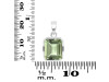 Green Amethyst Pendant GRA-RDP-791.