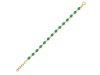 Green Onyx Bracelet GRO-RDB-113-CUT.