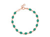 Green Onyx Bracelet GRO-RDB-113-CUT.