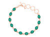 Green Onyx Bracelet GRO-RDB-114-CUT.