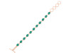 Green Onyx Bracelet GRO-RDB-114-CUT.