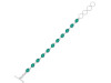 Green Onyx Bracelet GRO-RDB-114-CUT.
