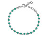 Green Onyx Bracelet GRO-RDB-116-CUT.