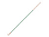 Green Onyx Bracelet GRO-RDB-116-CUT.