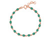 Green Onyx Bracelet GRO-RDB-117-CUT.