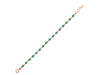 Green Onyx Bracelet GRO-RDB-117-CUT.