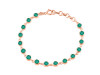 Green Onyx Bracelet GRO-RDB-118-CUT.