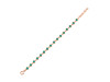 Green Onyx Bracelet GRO-RDB-118-CUT.