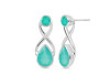 Green Onyx Stud Earring GRO-RDE-10.