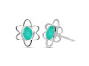Green Onyx Stud Earring GRO-RDE-12.
