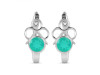 Green Onyx Stud Earring GRO-RDE-16.