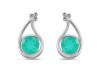 Green Onyx Stud Earring GRO-RDE-19.
