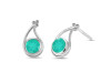 Green Onyx Stud Earring GRO-RDE-19.