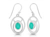 Green Onyx Earring  GRO-RDE-264.