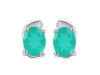Green Onyx Stud Earring GRO-RDE-28.