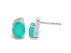 Green Onyx Stud Earring GRO-RDE-28.