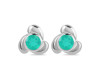 Green Onyx Stud Earring GRO-RDE-3.