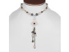 Rose Quartz/Citrine Beaded Necklace BDD-12-1626