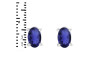 Iolite Stud Earring IOL-RDE-1154.