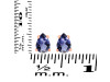 Iolite Stud Earring IOL-RDE-1174.