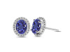 Iolite Stud Earring IOL-RDE-34.