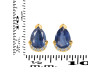 Kyanite & White Topaz Stud Earring KYN-RDE-1262.