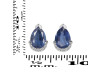 Kyanite & White Topaz Stud Earring KYN-RDE-1262.