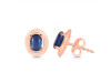 Kyanite Stud Earring KYN-RDE-35.