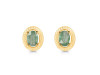 Kyanite (Green) Stud Earring KYN-RDE-35-G.