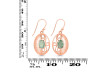 Kyanite (Green) Earring KYN-RDE-42-G.