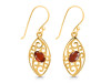 Kyanite (Orange) Earring KYN-RDE-43-O.