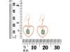 Kyanite (Green) Earring KYN-RDE-441-G.