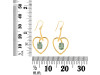 Kyanite (Green) Earring KYN-RDE-441-G.
