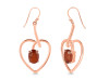 Kyanite (Orange) Earring KYN-RDE-441-O.