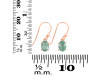 Kyanite (Green) Earring KYN-RDE-670-G.
