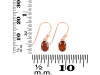 Kyanite (Orange) Earring KYN-RDE-670-O.