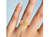Kyanite (Green) Ring KYN-RDR-168-G.