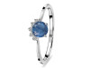 Kyanite & White Topaz Ring KYN-RDR-1942.