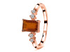 Kyanite (Orange) Ring KYN-RDR-2187-O.