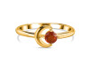 Kyanite (Orange) Ring KYN-RDR-2188-O.