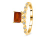 Kyanite (Orange) Ring KYN-RDR-2199-O.