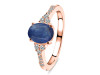 Kyanite & White Topaz Ring KYN-RDR-2219.