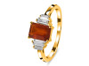 Kyanite (Orange) Ring KYN-RDR-2249-O.