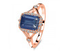 Kyanite & White Topaz Ring KYN-RDR-2252.