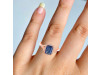 Kyanite & White Topaz Ring KYN-RDR-2252.